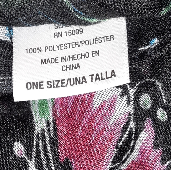 LOOP INFINITY BUTTERFLY SCARF - Picture 6 of 6